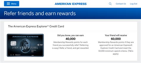 amex referral